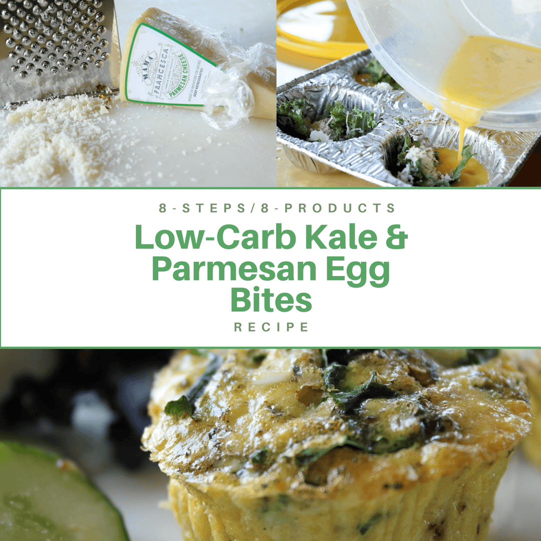 Low-Carb Kale and Parmesan Egg Bite Recipe - ShopAtDean