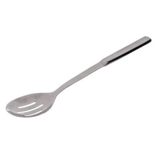 stainless steel slotted serving spoon