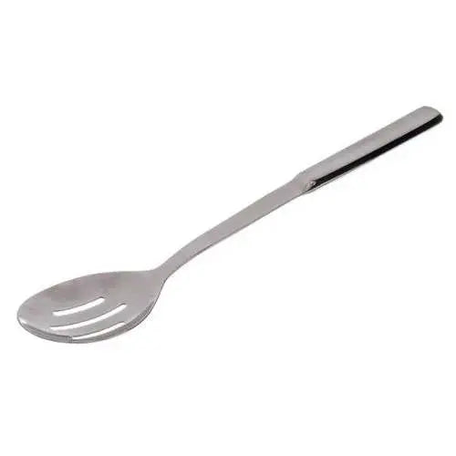 stainless steel slotted serving spoon