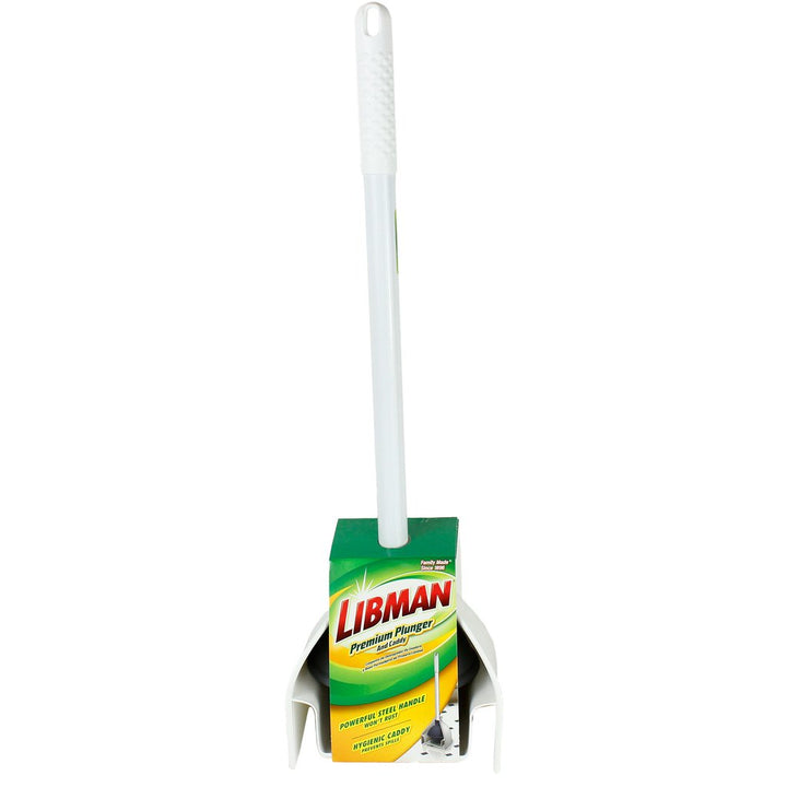Libman 598 White Plunger & Caddy Set