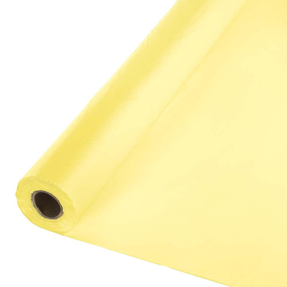 Yellow 40 X 150 Roll Tablecover