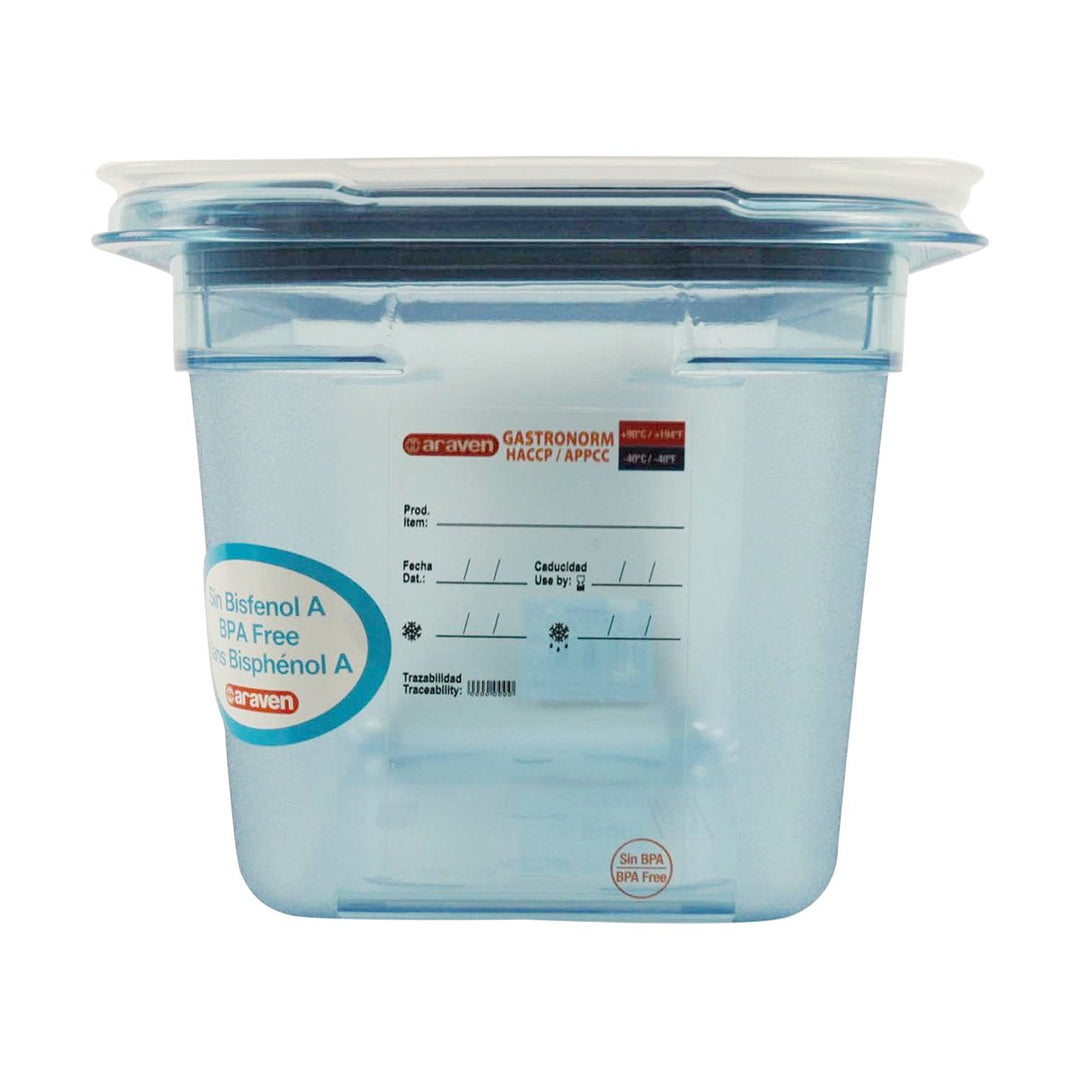 Araven 09852 Airtight Lid For 1/6 Size Food Pan
