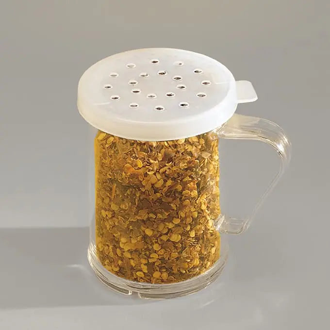 10 Oz Polycarbonate Dredge With 3 Tops (10SD)