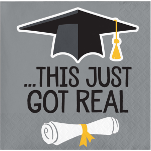 10" X 10" Graduation Napkins