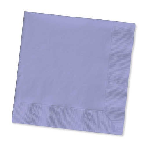 Creative Converting 10" X 10" Lavender Beverage Napkins