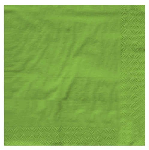 Creative Converting 10" X 10" Lime Beverage Napkins