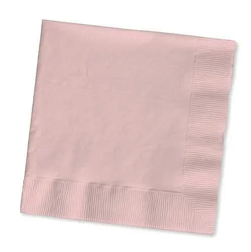 10" X 10" Pink Beverage Napkins