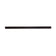 Tablecraft 100106 Unwrapped Black Plastic Straws 7.75"
