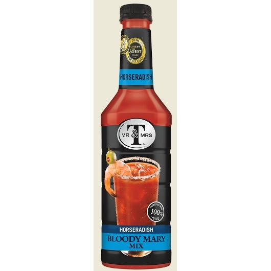 Mr & Mrs T's Horseradish Bloody Mary Mix 1 Liter