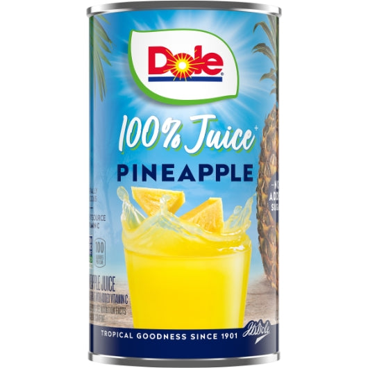 Dole 6 oz Pineapple Juice Can 48/Case