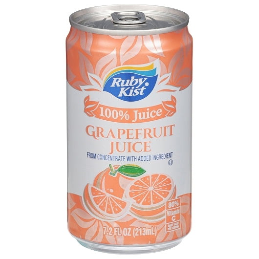 Ruby Kist 3102475RK Pink Grapefruit Juice 7.2 oz Can 24/Case
