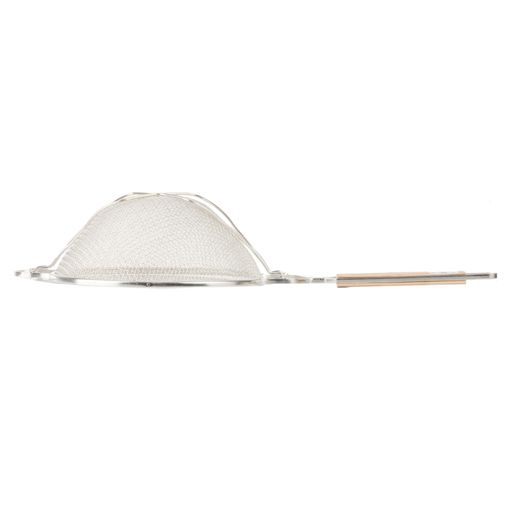 Tablecraft 1022 10.25" Reinforced Double Mesh Strainer Flat
