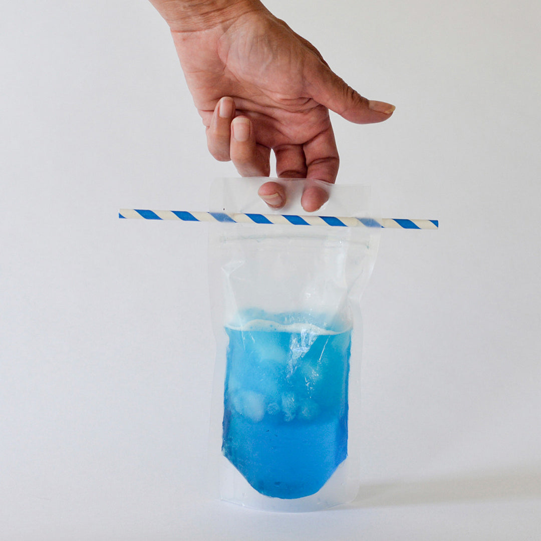 Tablecraft 10681 10 Oz To-Go Beverage Pouch