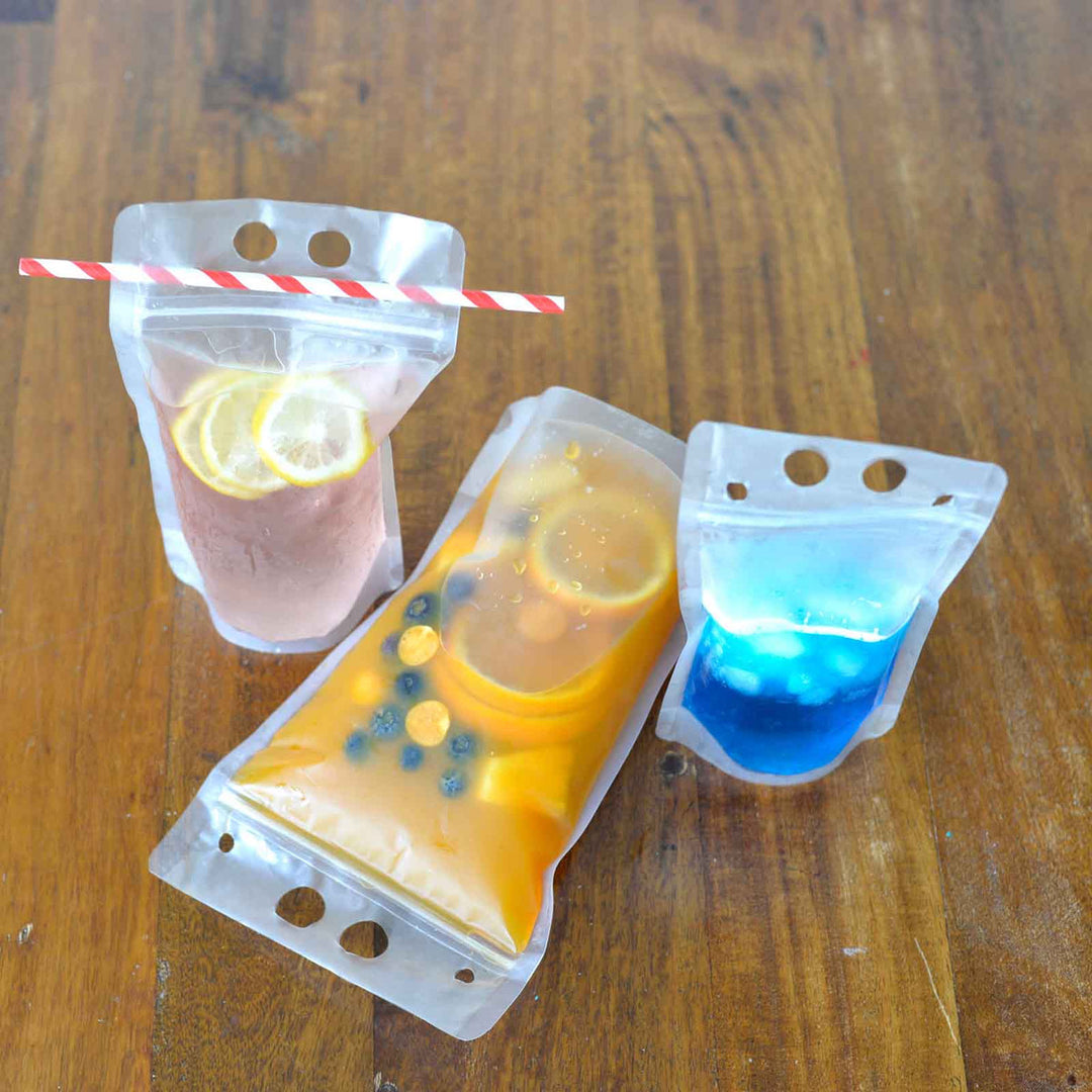 Tablecraft 10681 10 Oz To-Go Beverage Pouch