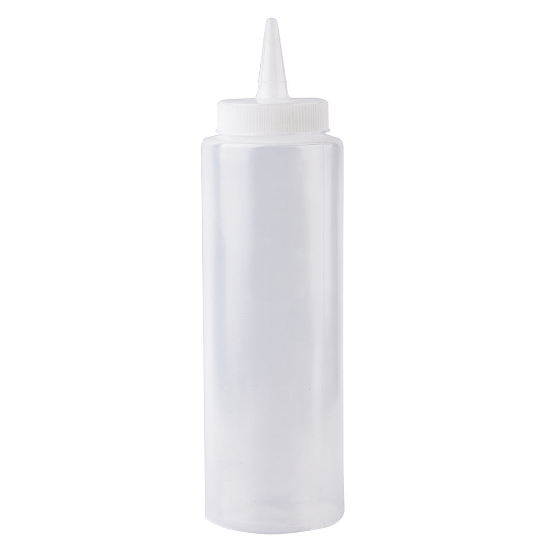 Tablecraft 108C 8 Oz Clear Squeeze Bottle