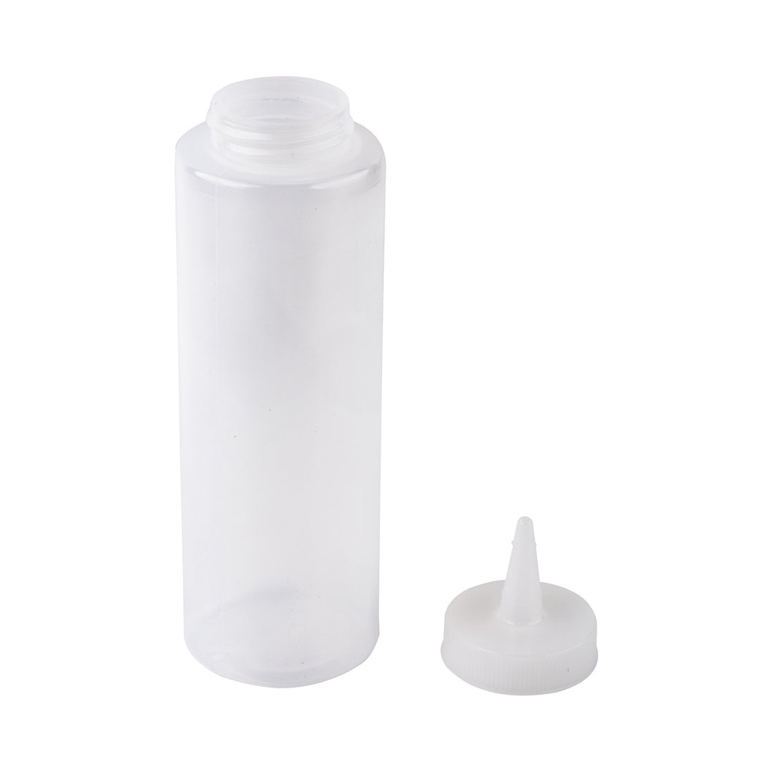 Tablecraft 108C 8 Oz Clear Squeeze Bottle