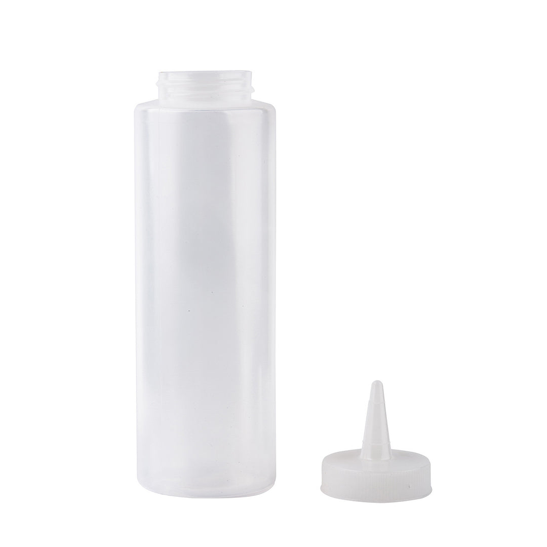 Tablecraft 108C 8 Oz Clear Squeeze Bottle