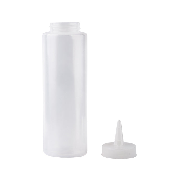 Tablecraft 108C 8 Oz Clear Squeeze Bottle