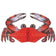 Beistle 11" Tissue Crab Decoration (55520)