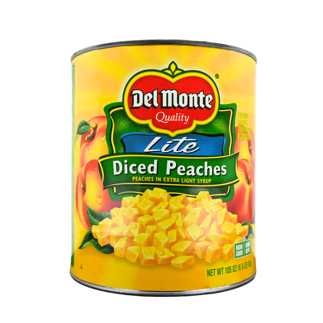 Diced Peaches in Light Syrup 106 oz (#10 Can)