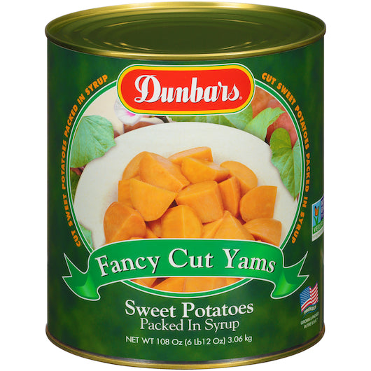 Dunbar Potato Sweet Select Fancy 108 oz (#10 Can)