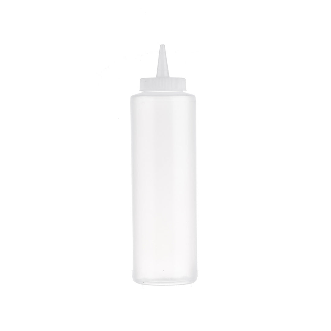Tablecraft 112C 12 Oz Clear Squeeze Bottle