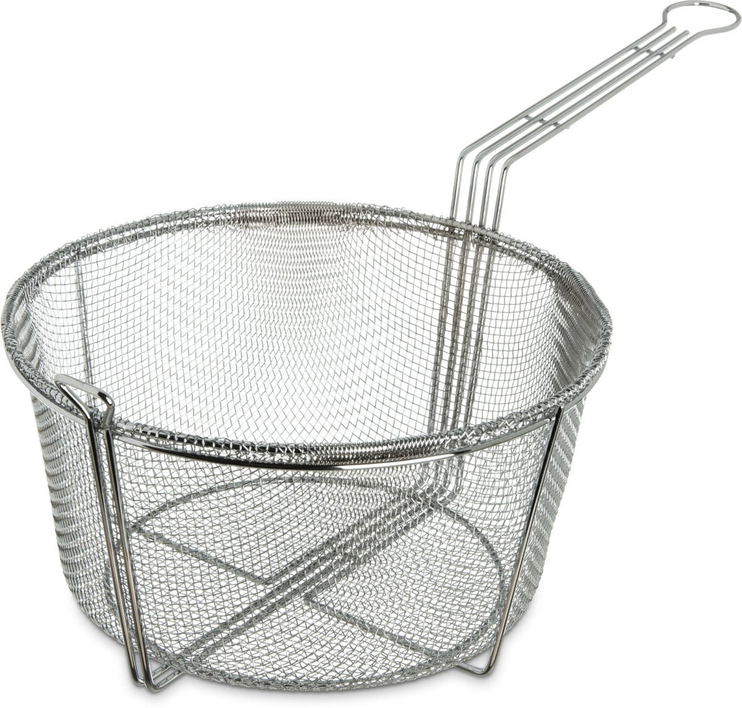11.5" Fryer Basket Round 6 Mesh (601002)