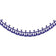 Beistle 12' Dark Blue Anchor Garland
