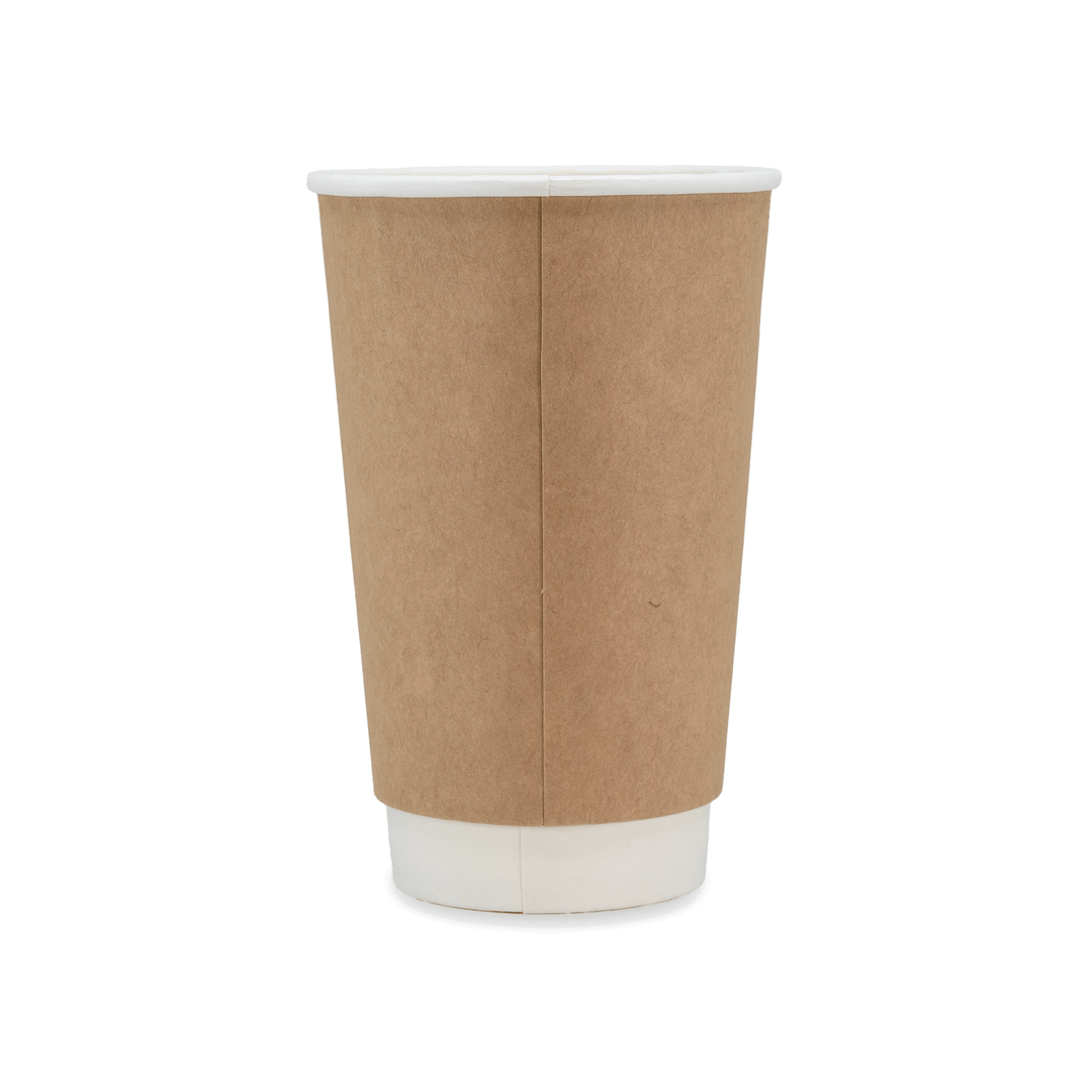 12 oz Kraft Double Wall Hot Cup