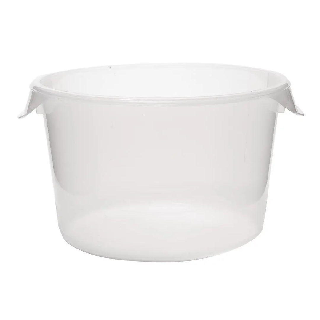 12 Qt Clear Round Food Container Uses Lid 5730 (5726-24)