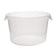 12 Qt Clear Round Food Container Uses Lid 5730 (5726-24)