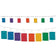 Beistle 12' Rainbow Lantern Garland