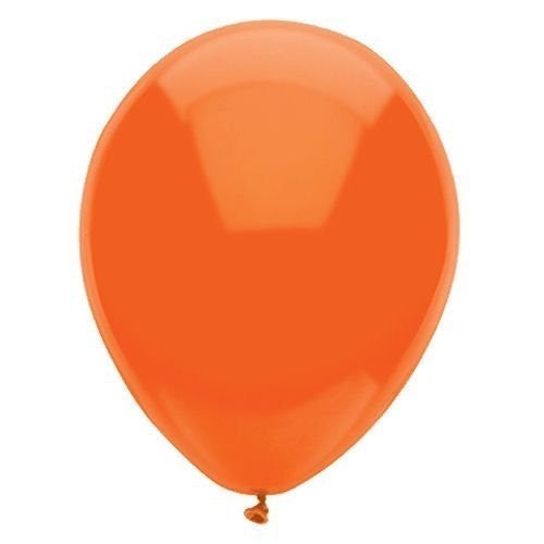 12" Sunburst Orange Balloons