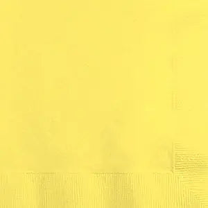 13" X 13" Mimosa Yellow Luncheon Napkins
