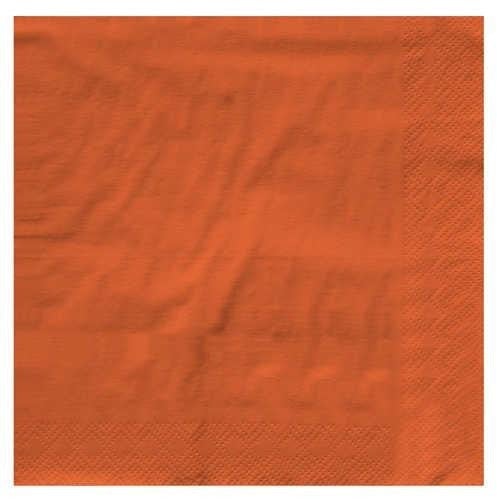 Creative Converting 13" X 13" Sunkissed Orange Luncheon Napkins