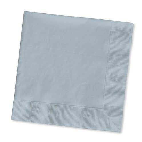 Creative Converting 13" X 13" Silver Luncheon Napkins