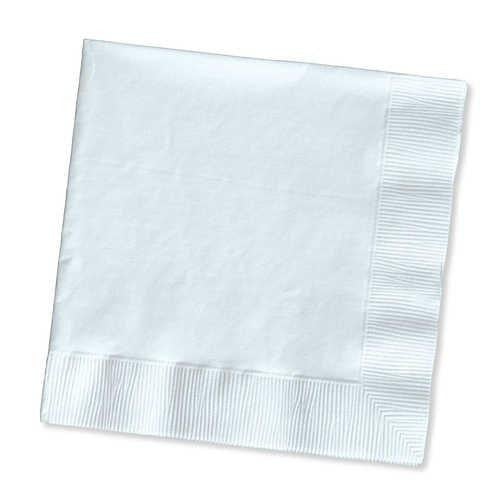 Creative Converting 13" X 13" White Luncheon Napkins