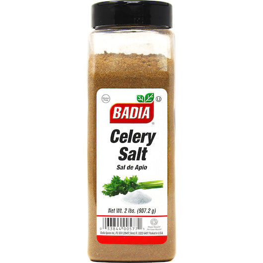Badia Celery Salt 32 oz – Gluten Free, No MSG