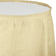 Creative Converting 14' X 29" Ivory Plastic Table Skirts