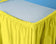 Creative Converting 14' X 29" Mimosa Yellow Plastic Table Skirts