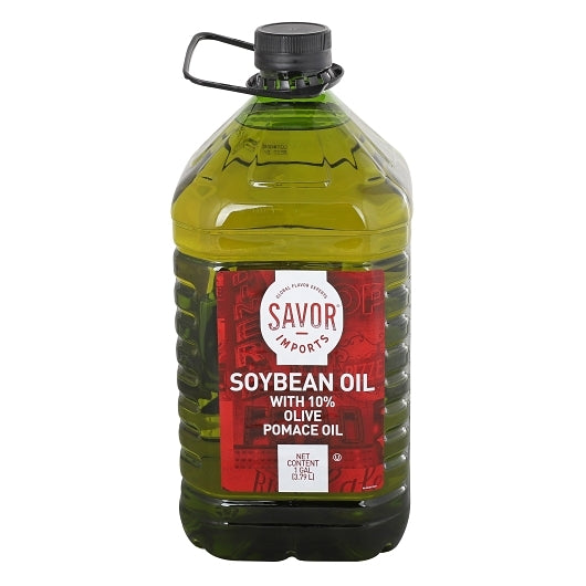 Savor Imports 90/10% Soy/Olive Pomace Blend Oil Gallon