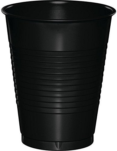 Creative Converting 16 Oz Black Velvet Disposable Plastic Cups