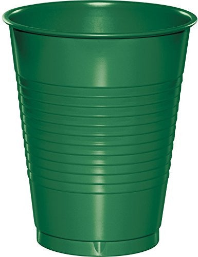 Creative Converting 16 Oz Emerald Green Disposable Plastic Cups