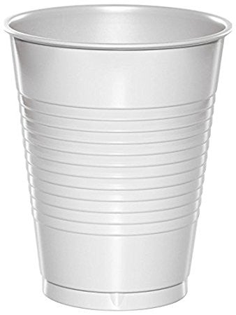 16 Oz White Disposable Plastic Cups – ShopAtDean