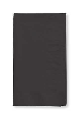 16" X 16" Black Dinner Napkins (Bulk Pack)