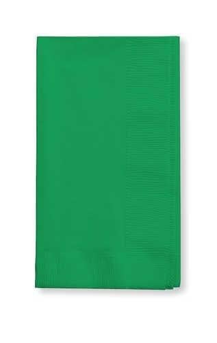Creative Converting 16" X 16" Emerald Green Dinner Napkins (Bulk Pack)