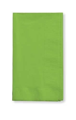 Creative Converting 16" X 16" Lime Dinner Napkins