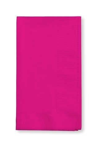 Creative Converting 16" X 16" Magenta Dinner Napkins