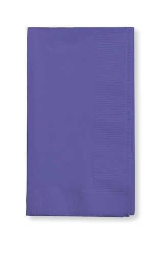 Creative Converting 16" X 16" Purple Dinner Napkins (Bulk Pack)