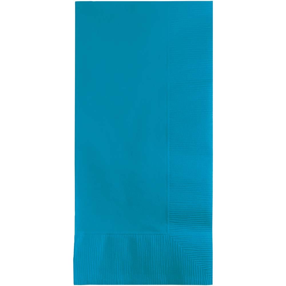 Creative Converting 16" X 16" Turquoise Dinner Napkins